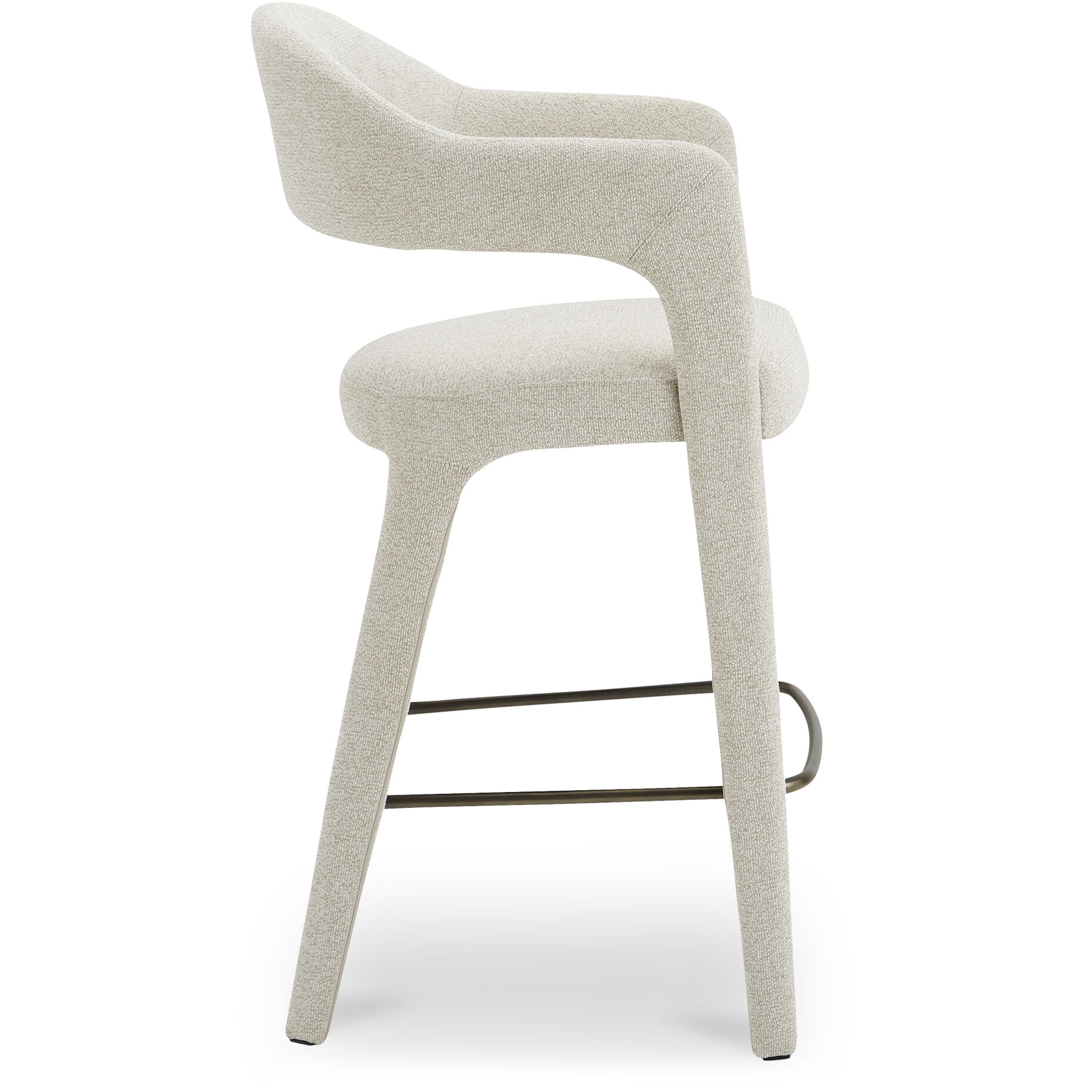 Martens 42.9 inch Beige Bar Stool
